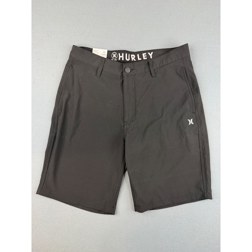 Hurley Hybrid Walkshort Mens 32 Black Quick Dry 4-Way Stretch New